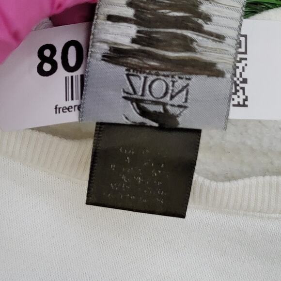 Bob-Marley Cropped Sweatshirt Women Large 20x21 Reggae White - Picture 9 of 15